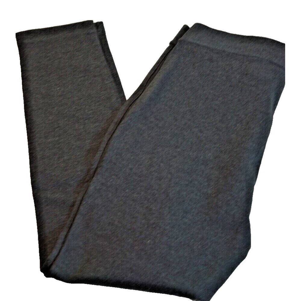 Eddie Bauer Pants Womens 12 Leggings Travex Pull On Zip Side Gray